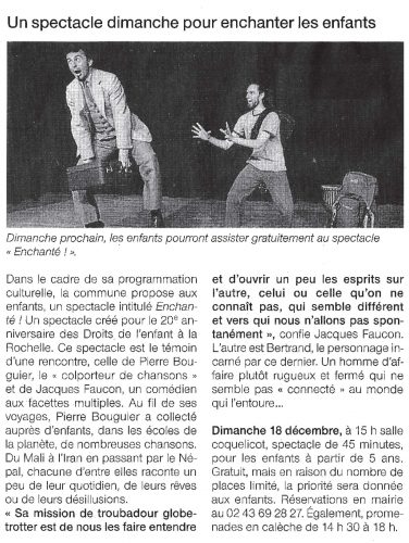 Enchanté ! Pierre Bouguier et Jacques Faucon